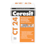 Ceresit CT 24. Штукатурка для ячеистого бетона